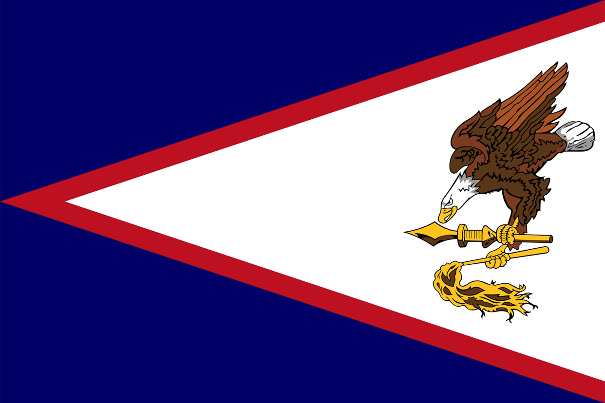 美属萨摩亚国旗图片
